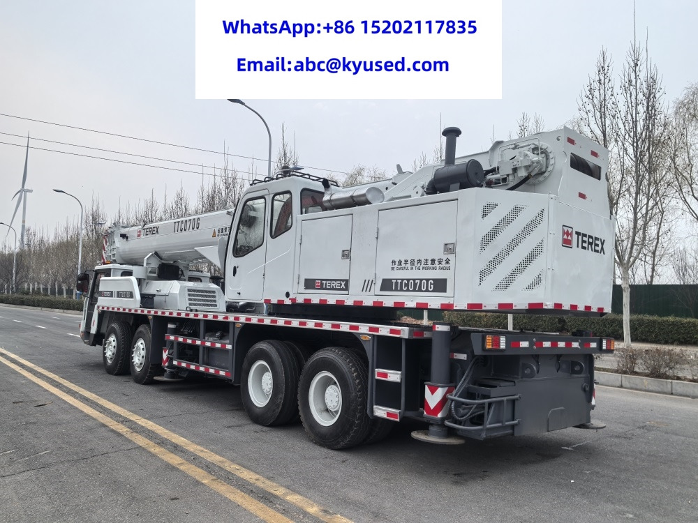 TEREX TTC070G QY70K XCT70 QY70KC ZTC700V TG700E NK700E 70ton - Τηλεσκοπικός γερανός: φωτογραφία 3 TEREX TTC070G QY70K XCT70 QY70KC ZTC700V TG700E NK700E 70ton - Τηλεσκοπικός γερανός: φωτογραφία 3
