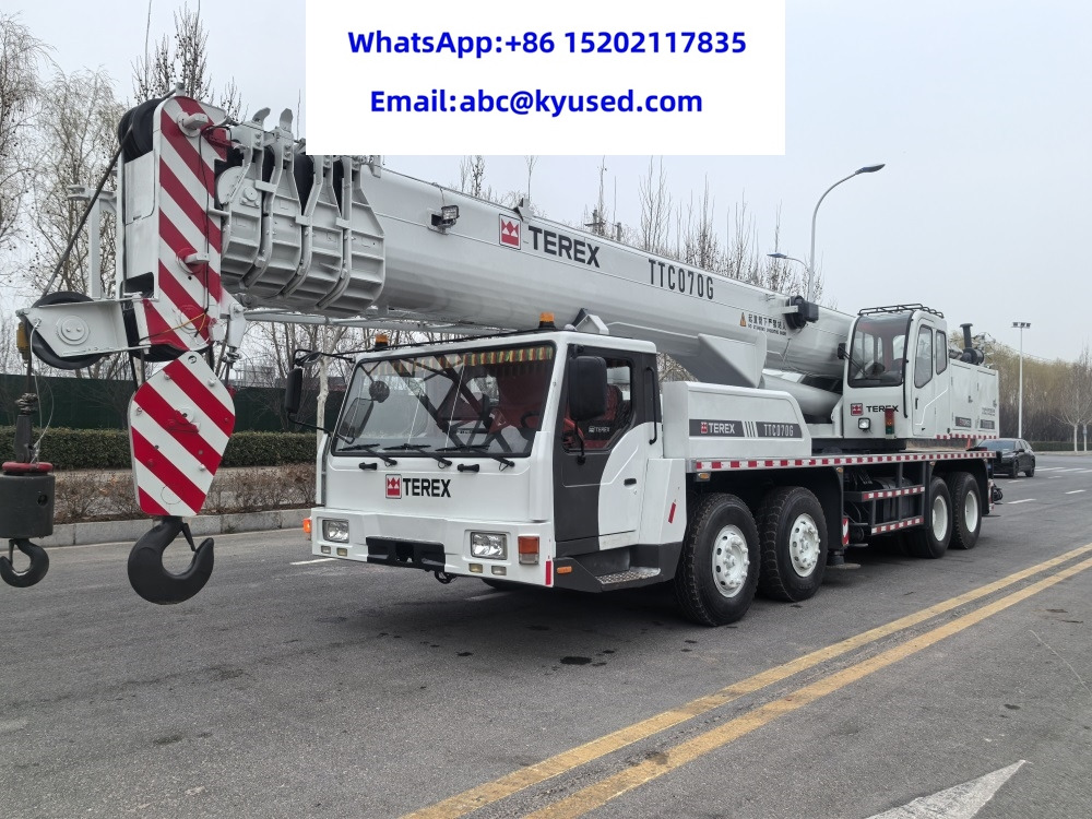 TEREX TTC070G QY70K XCT70 QY70KC ZTC700V TG700E NK700E 70ton - Τηλεσκοπικός γερανός: φωτογραφία 1 TEREX TTC070G QY70K XCT70 QY70KC ZTC700V TG700E NK700E 70ton - Τηλεσκοπικός γερανός: φωτογραφία 1