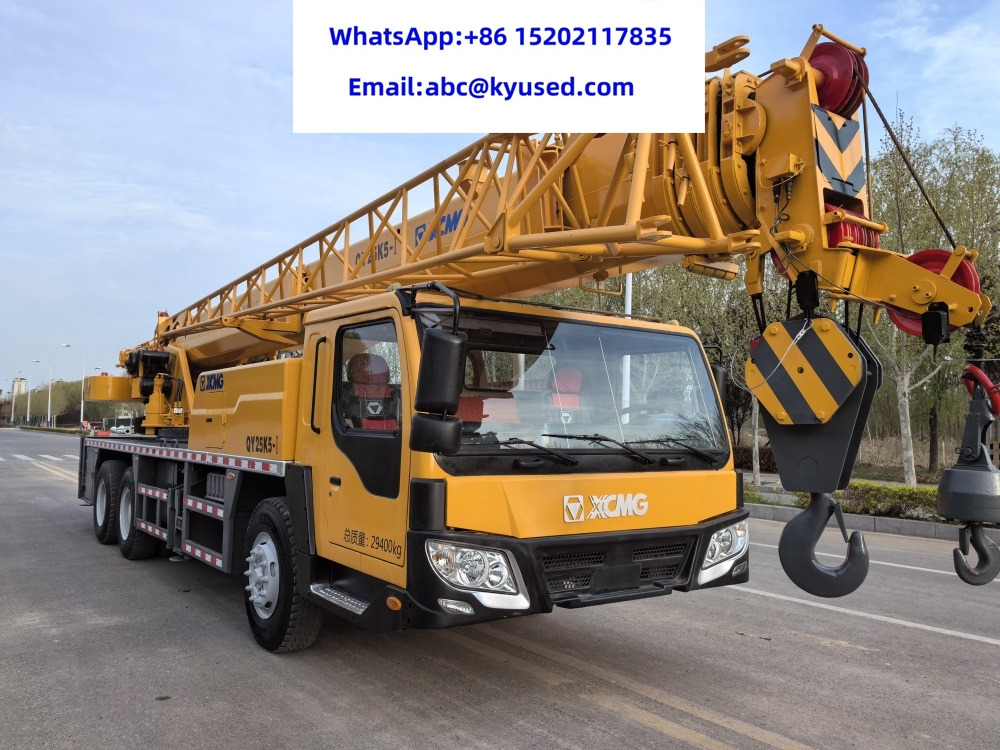 XCMG QY25K5 - Τηλεσκοπικός γερανός: φωτογραφία 2 XCMG QY25K5 - Τηλεσκοπικός γερανός: φωτογραφία 2