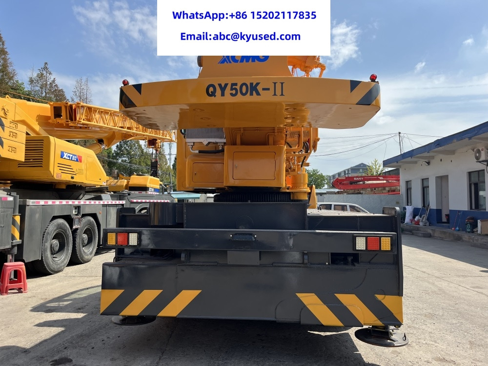 XCMG QY50K QY50K-2 QY50K-II QY50KC QY50KA QY70K QY70K-1 QY100K QY130K QY160K QY25K5 25TON 50TON 70TON 100TON 130T 160TON - Τηλεσκοπικός γερανός: φωτογραφία 5 XCMG QY50K QY50K-2 QY50K-II QY50KC QY50KA QY70K QY70K-1 QY100K QY130K QY160K QY25K5 25TON 50TON 70TON 100TON 130T 160TON - Τηλεσκοπικός γερανός: φωτογραφία 5