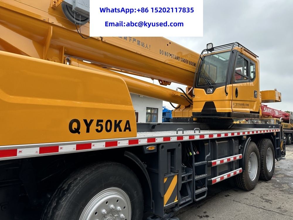 XCMG QY50KA QY50KC XCT50 QY50K XCT50 QY70KC 50ton 70ton 80ton 100ton - Τηλεσκοπικός γερανός: φωτογραφία 3 XCMG QY50KA QY50KC XCT50 QY50K XCT50 QY70KC 50ton 70ton 80ton 100ton - Τηλεσκοπικός γερανός: φωτογραφία 3
