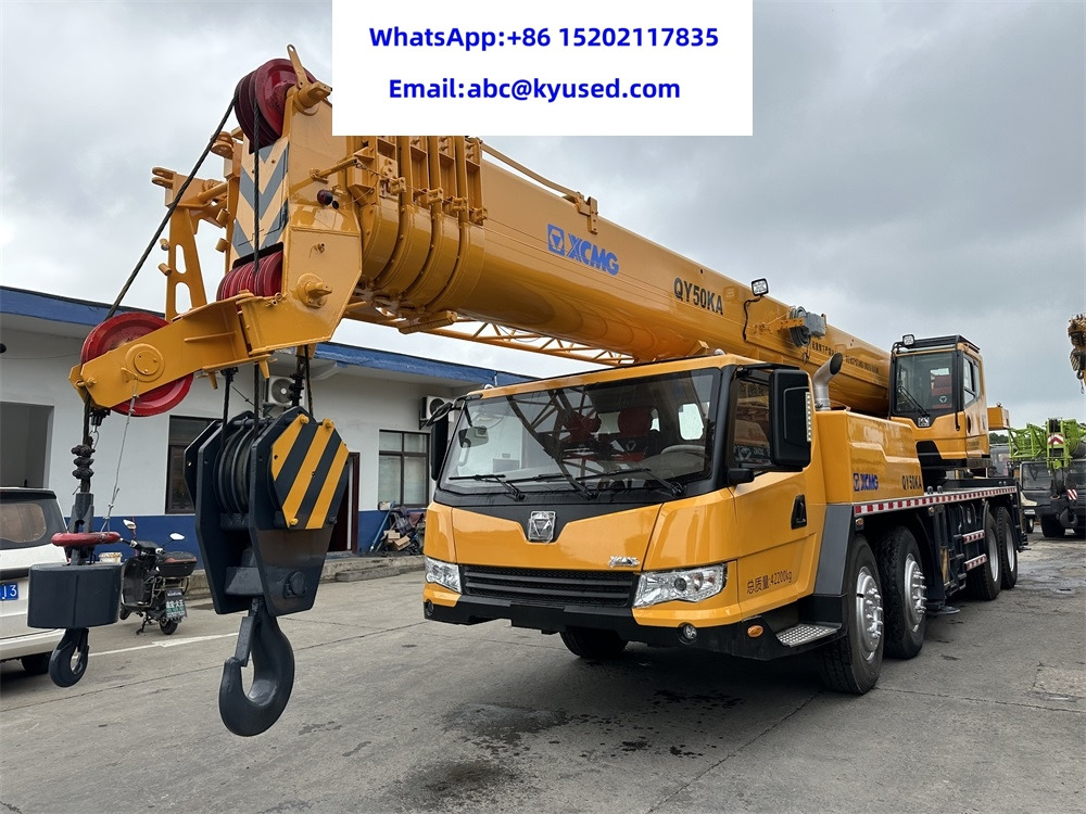 XCMG QY50KA QY50KC XCT50 QY50K XCT50 QY70KC 50ton 70ton 80ton 100ton - Τηλεσκοπικός γερανός: φωτογραφία 1 XCMG QY50KA QY50KC XCT50 QY50K XCT50 QY70KC 50ton 70ton 80ton 100ton - Τηλεσκοπικός γερανός: φωτογραφία 1