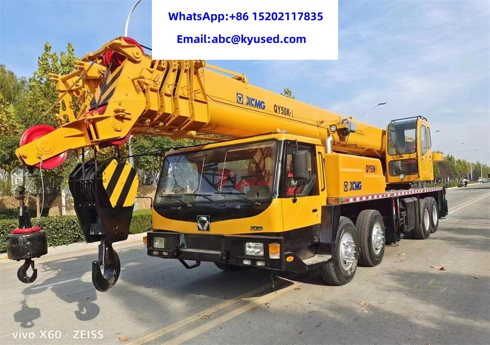 XCMG QY50K - Τηλεσκοπικός γερανός: φωτογραφία 1 XCMG QY50K - Τηλεσκοπικός γερανός: φωτογραφία 1