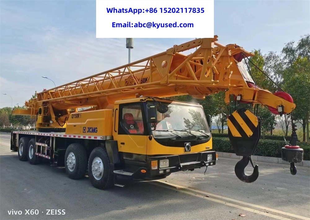 XCMG QY50K - Τηλεσκοπικός γερανός: φωτογραφία 2 XCMG QY50K - Τηλεσκοπικός γερανός: φωτογραφία 2