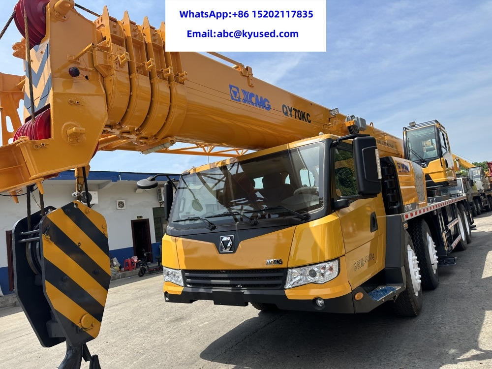 XCMG QY70KC XCT70 QY70K-1 QY70K QY75K QY70KA XCT75 70ton 75ton truck crane - Τηλεσκοπικός γερανός: φωτογραφία 1 XCMG QY70KC XCT70 QY70K-1 QY70K QY75K QY70KA XCT75 70ton 75ton truck crane - Τηλεσκοπικός γερανός: φωτογραφία 1
