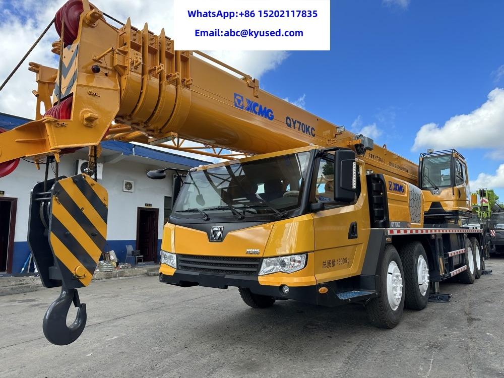 XCMG QY70KC XCT70 QY70KA 70TON 50TON 25TON 80TON - Τηλεσκοπικός γερανός: φωτογραφία 1 XCMG QY70KC XCT70 QY70KA 70TON 50TON 25TON 80TON - Τηλεσκοπικός γερανός: φωτογραφία 1