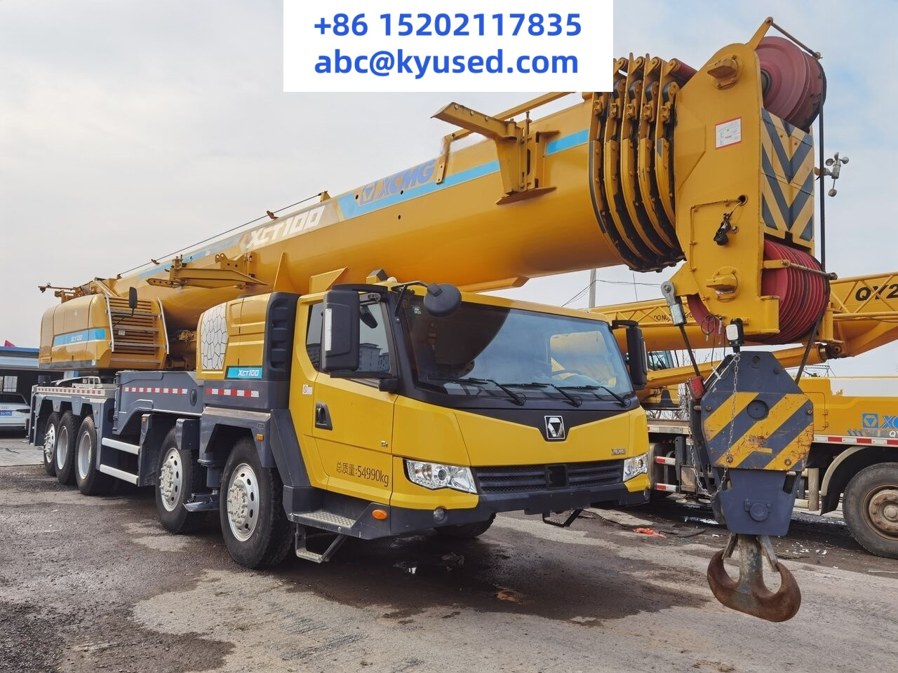 XCMG XCT100 100T crane - Τηλεσκοπικός γερανός: φωτογραφία 2 XCMG XCT100 100T crane - Τηλεσκοπικός γερανός: φωτογραφία 2