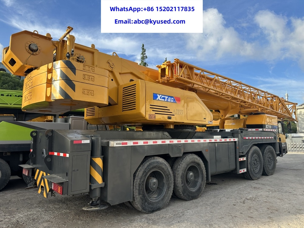 XCMG XCT80 80ton - Τηλεσκοπικός γερανός: φωτογραφία 5 XCMG XCT80 80ton - Τηλεσκοπικός γερανός: φωτογραφία 5