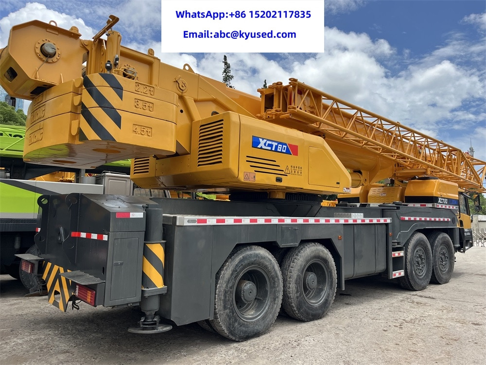 XCMG XCT80 80ton - Τηλεσκοπικός γερανός: φωτογραφία 2 XCMG XCT80 80ton - Τηλεσκοπικός γερανός: φωτογραφία 2