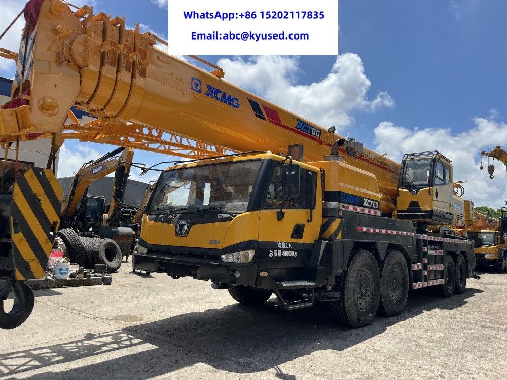 XCMG XCT80 80ton - Τηλεσκοπικός γερανός: φωτογραφία 4 XCMG XCT80 80ton - Τηλεσκοπικός γερανός: φωτογραφία 4