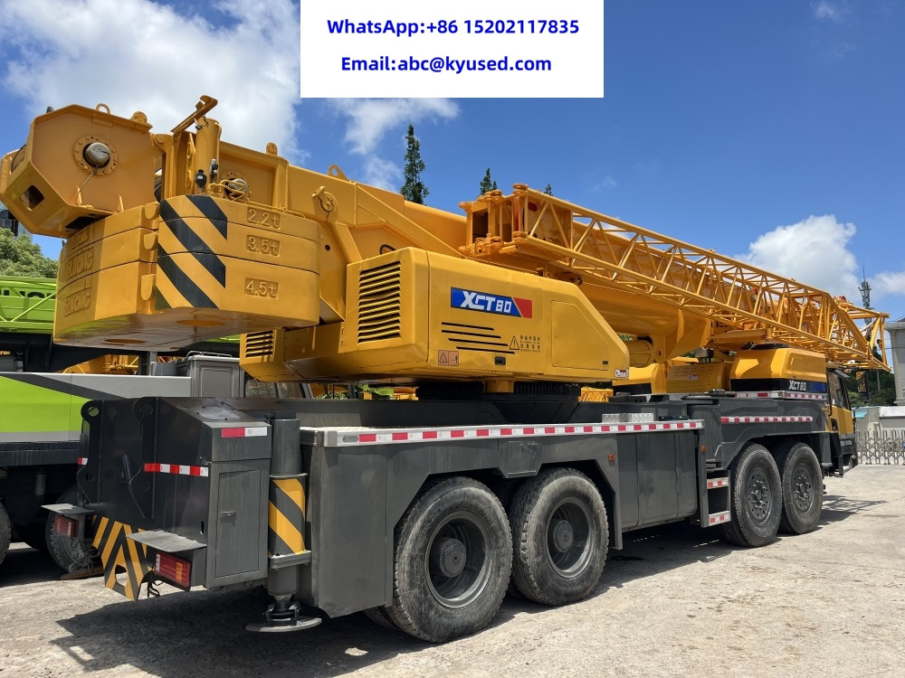 XCMG XCT80 XCT80L5 QY80K XCT85 XCT90 80TONS 85TON 90TON CRANE - Τηλεσκοπικός γερανός: φωτογραφία 4 XCMG XCT80 XCT80L5 QY80K XCT85 XCT90 80TONS 85TON 90TON CRANE - Τηλεσκοπικός γερανός: φωτογραφία 4