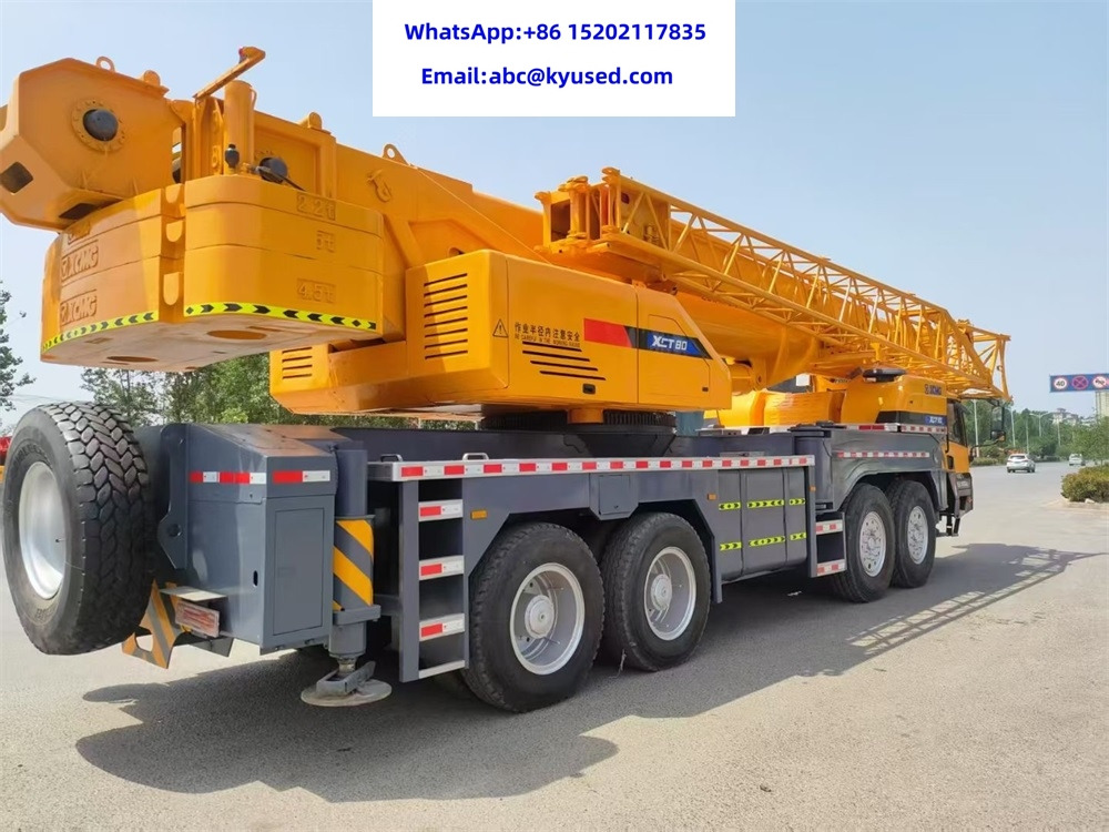 XCMG XCT80 XCT80L5 XCT70 XCT75 XCT100 75T 70T 80T 100T CRANE - Τηλεσκοπικός γερανός: φωτογραφία 4 XCMG XCT80 XCT80L5 XCT70 XCT75 XCT100 75T 70T 80T 100T CRANE - Τηλεσκοπικός γερανός: φωτογραφία 4