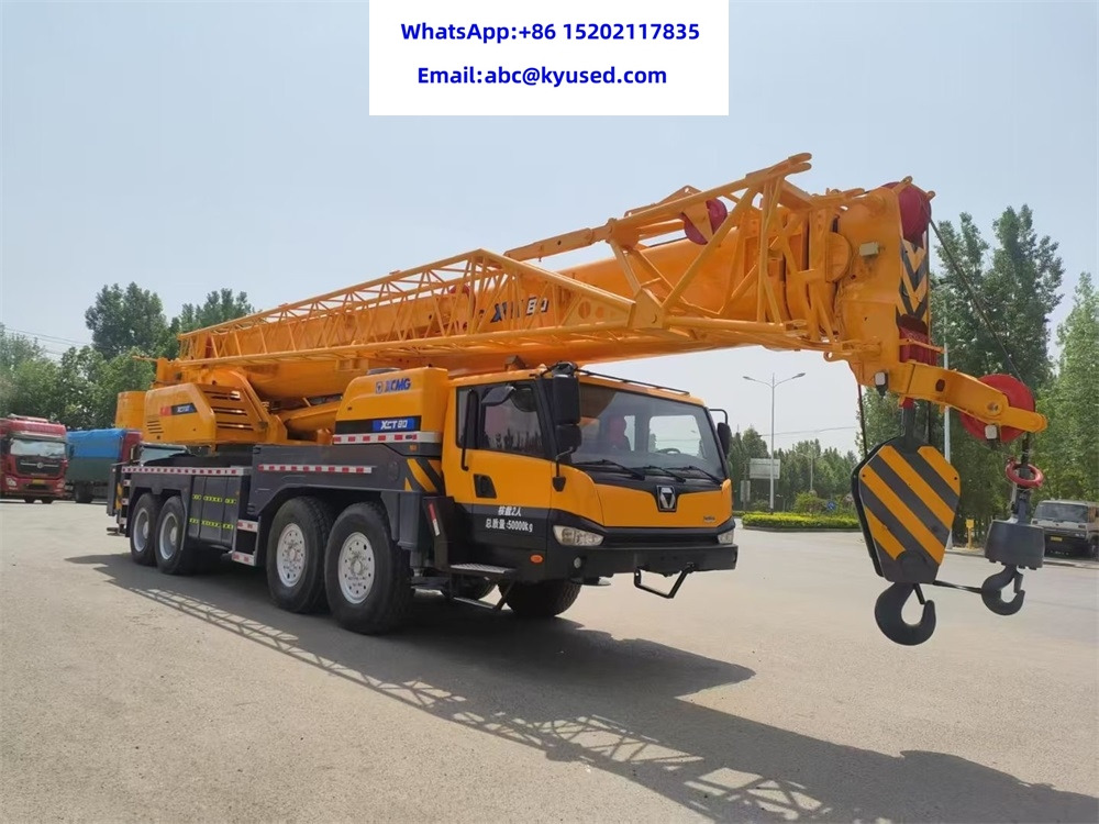 XCMG XCT80 - Τηλεσκοπικός γερανός: φωτογραφία 5 XCMG XCT80 - Τηλεσκοπικός γερανός: φωτογραφία 5