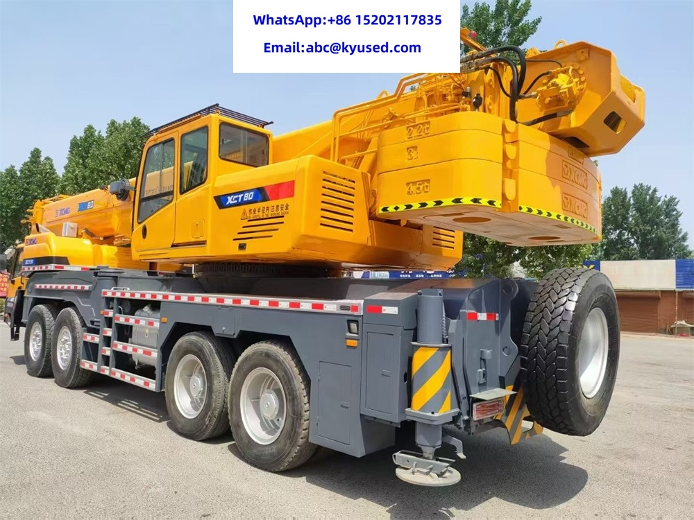 XCMG XCT80 - Τηλεσκοπικός γερανός: φωτογραφία 3 XCMG XCT80 - Τηλεσκοπικός γερανός: φωτογραφία 3