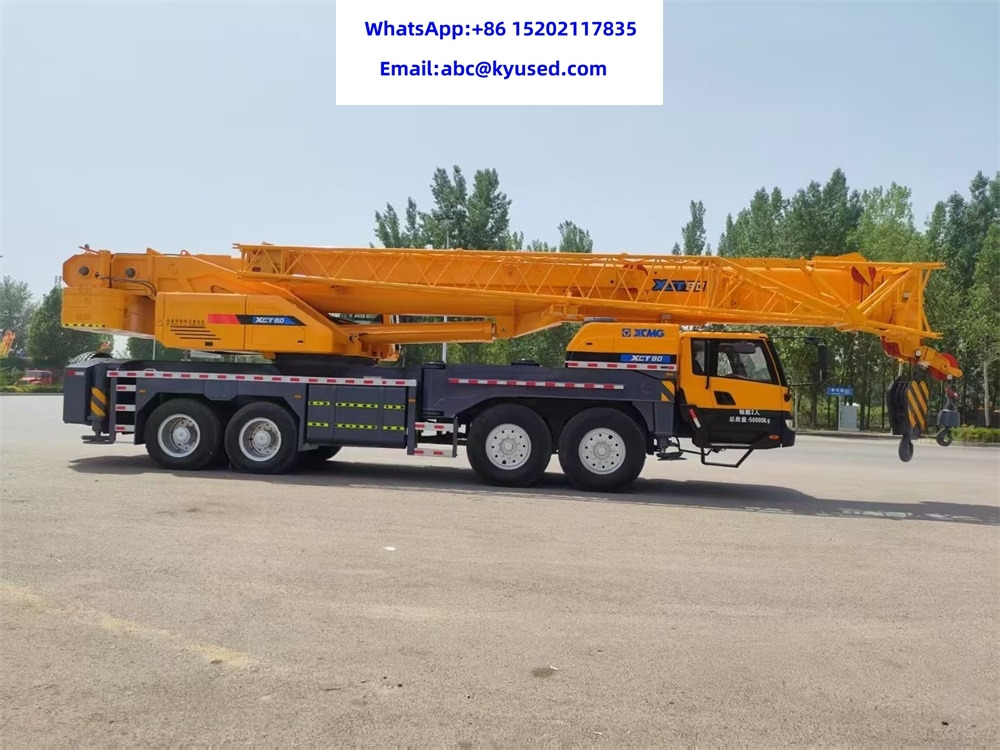 XCMG XCT80 - Τηλεσκοπικός γερανός: φωτογραφία 4 XCMG XCT80 - Τηλεσκοπικός γερανός: φωτογραφία 4