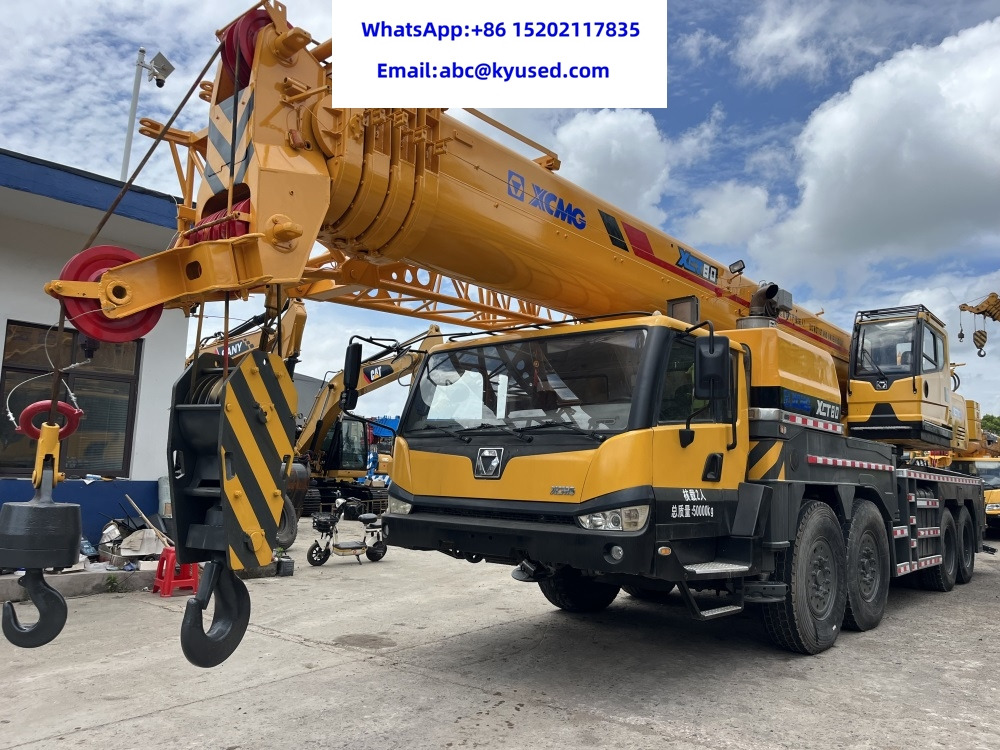 XCMG XCT80 - Τηλεσκοπικός γερανός: φωτογραφία 4 XCMG XCT80 - Τηλεσκοπικός γερανός: φωτογραφία 4