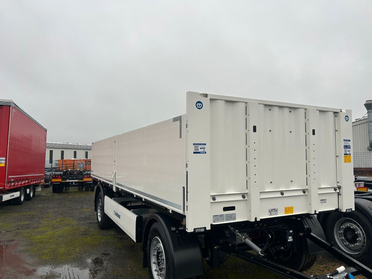 Krone AZP 18 eL42-BS Baustoff NEU - Τρέιλερ πλατφόρμα/ Καρότσα: φωτογραφία 2 Krone AZP 18 eL42-BS Baustoff NEU - Τρέιλερ πλατφόρμα/ Καρότσα: φωτογραφία 2