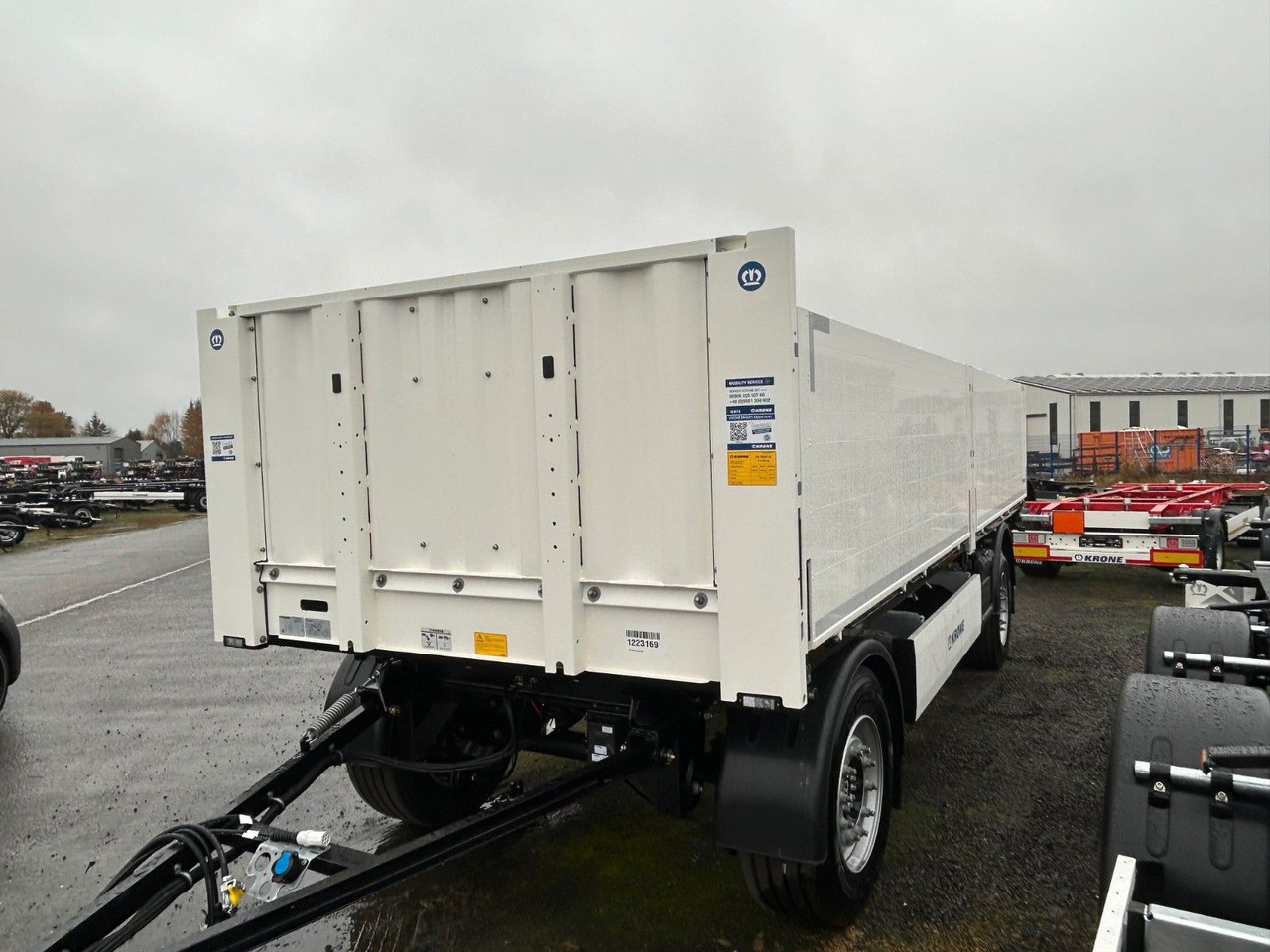 Krone AZP 18 eL42-BS Baustoff NEU - Τρέιλερ πλατφόρμα/ Καρότσα: φωτογραφία 1 Krone AZP 18 eL42-BS Baustoff NEU - Τρέιλερ πλατφόρμα/ Καρότσα: φωτογραφία 1