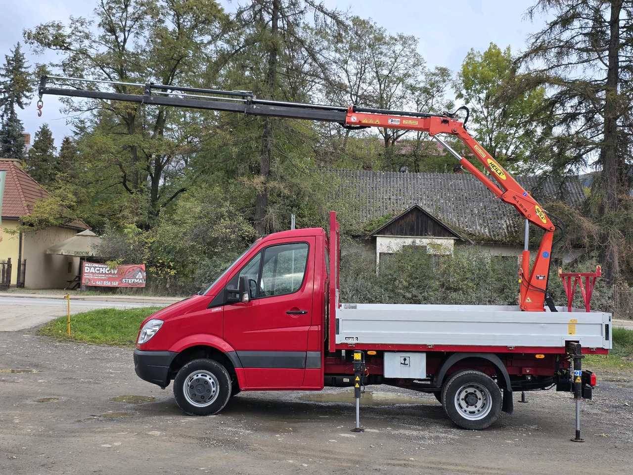 Mercedes-Benz Sprinter 418 CDI Skrzynia +HDS 10.5 M +Pilot ! 87000km ! - Μικρό φορτηγό με καρότσα: φωτογραφία 4 Mercedes-Benz Sprinter 418 CDI Skrzynia +HDS 10.5 M +Pilot ! 87000km ! - Μικρό φορτηγό με καρότσα: φωτογραφία 4