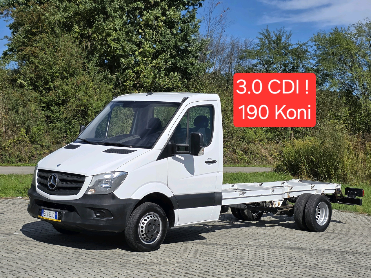 Mercedes-Benz Sprinter 419 CDI Rama Max ! 3.0 CDI ! Klima ! Bez Korozji ! - Μικρό φορτηγό με καρότσα: φωτογραφία 1 Mercedes-Benz Sprinter 419 CDI Rama Max ! 3.0 CDI ! Klima ! Bez Korozji ! - Μικρό φορτηγό με καρότσα: φωτογραφία 1