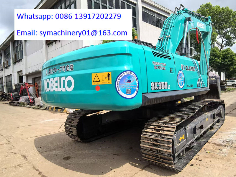 Kobelco SK350 - Ερπυστριοφόρος εκσκαφέας: φωτογραφία 4 Kobelco SK350 - Ερπυστριοφόρος εκσκαφέας: φωτογραφία 4