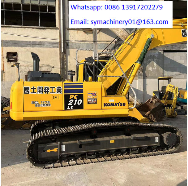Komatsu PC210LC - Ερπυστριοφόρος εκσκαφέας: φωτογραφία 1 Komatsu PC210LC - Ερπυστριοφόρος εκσκαφέας: φωτογραφία 1
