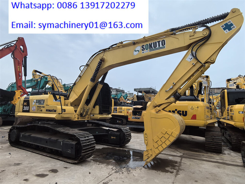 Komatsu PC300 - Ερπυστριοφόρος εκσκαφέας: φωτογραφία 1 Komatsu PC300 - Ερπυστριοφόρος εκσκαφέας: φωτογραφία 1
