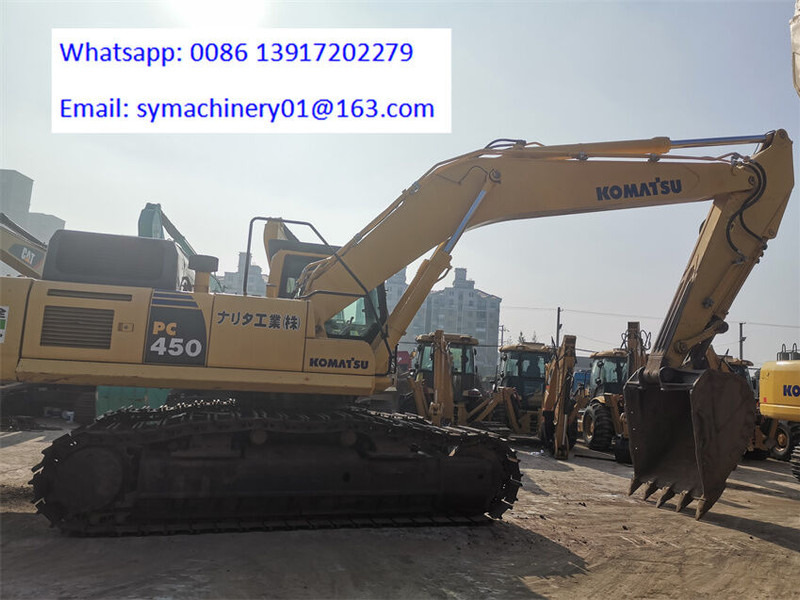 Komatsu PC450-8 - Ερπυστριοφόρος εκσκαφέας: φωτογραφία 4 Komatsu PC450-8 - Ερπυστριοφόρος εκσκαφέας: φωτογραφία 4