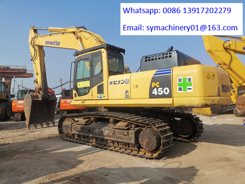 Komatsu PC450-8 - Ερπυστριοφόρος εκσκαφέας: φωτογραφία 1 Komatsu PC450-8 - Ερπυστριοφόρος εκσκαφέας: φωτογραφία 1
