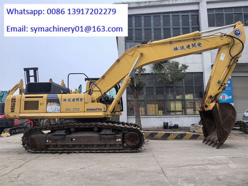 Komatsu PC450-8 - Ερπυστριοφόρος εκσκαφέας: φωτογραφία 1 Komatsu PC450-8 - Ερπυστριοφόρος εκσκαφέας: φωτογραφία 1