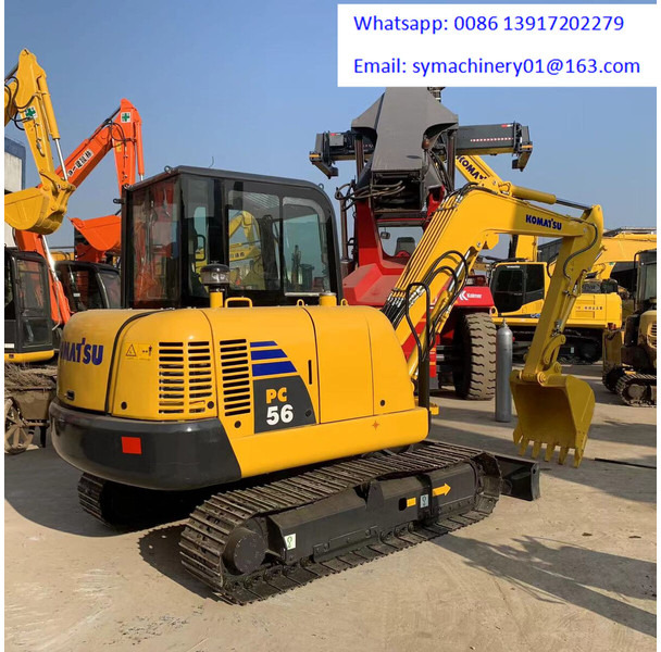 Komatsu PC56-7 - Μίνι εκσκαφέας: φωτογραφία 2 Komatsu PC56-7 - Μίνι εκσκαφέας: φωτογραφία 2