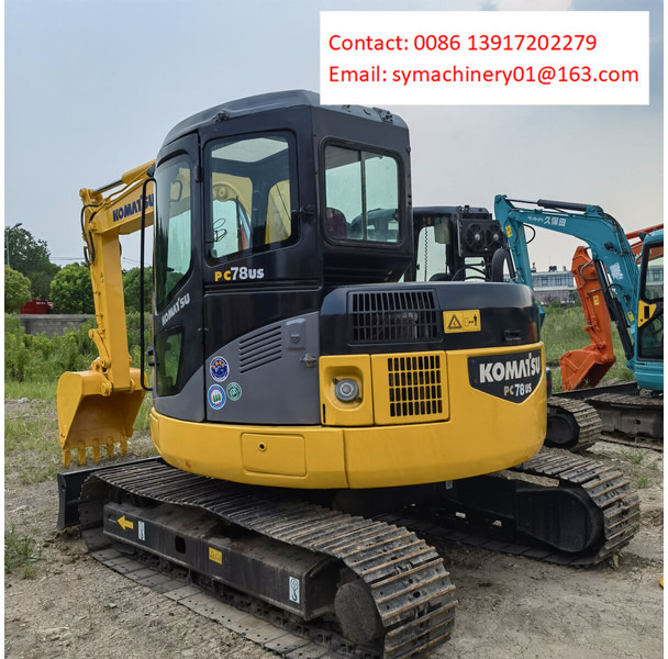 Komatsu PC78US-6 - Μίνι εκσκαφέας: φωτογραφία 1 Komatsu PC78US-6 - Μίνι εκσκαφέας: φωτογραφία 1