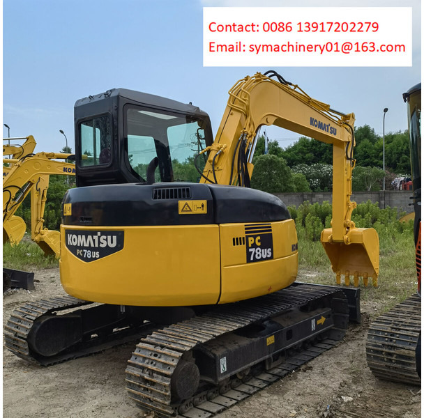 Komatsu PC78US-6 - Μίνι εκσκαφέας: φωτογραφία 2 Komatsu PC78US-6 - Μίνι εκσκαφέας: φωτογραφία 2