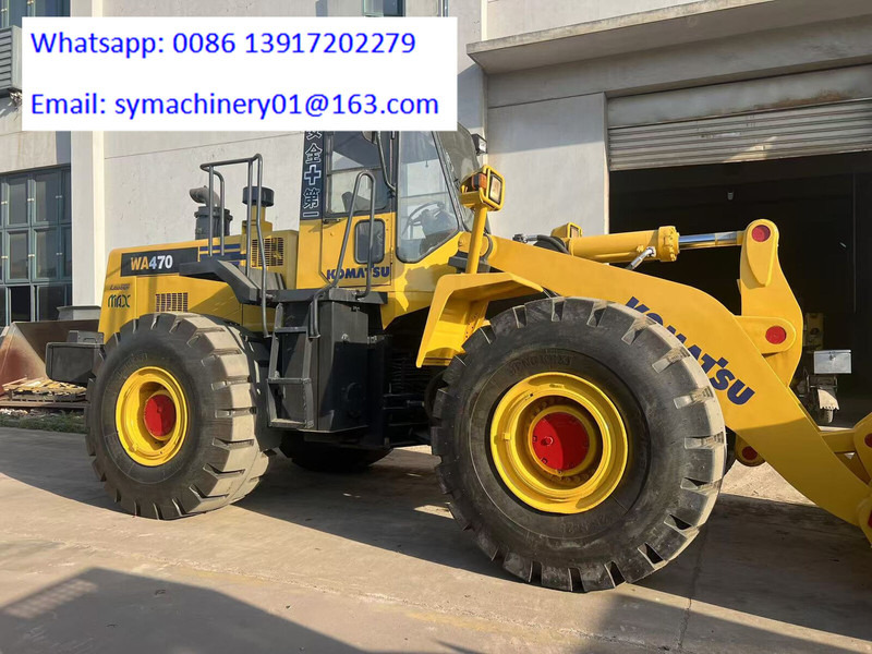 Komatsu WA470 KOMATSU WA470-3 WA470-3 WA380-3 WA380-6 WA320-3 WA320 - Ελαστιχοφόρος φορτωτής: φωτογραφία 1 Komatsu WA470 KOMATSU WA470-3 WA470-3 WA380-3 WA380-6 WA320-3 WA320 - Ελαστιχοφόρος φορτωτής: φωτογραφία 1