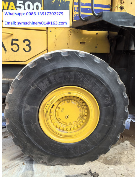 Ελαστιχοφόρος φορτωτής Komatsu WA500-6 WA500 WA600 WA470: φωτογραφία 6