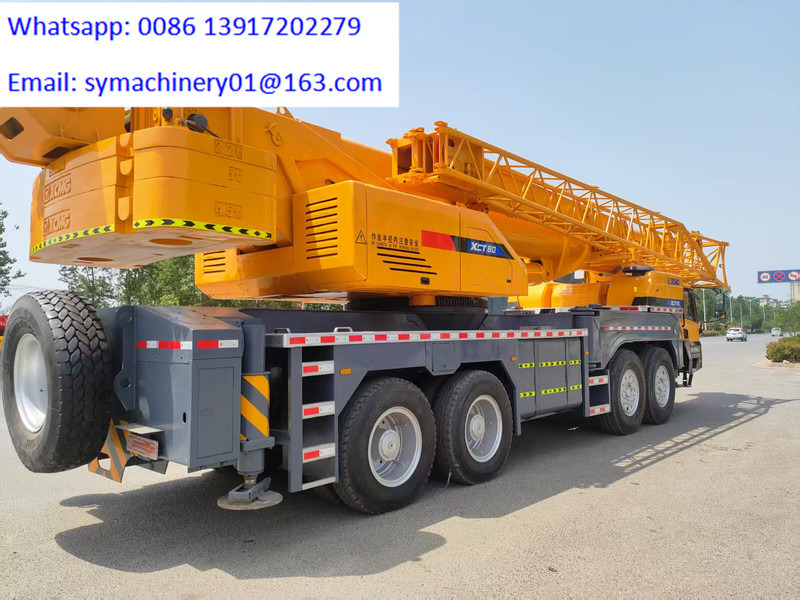 XCMG XCT80 XCMG 80 tons - Γερανός παντός εδάφους: φωτογραφία 3 XCMG XCT80 XCMG 80 tons - Γερανός παντός εδάφους: φωτογραφία 3