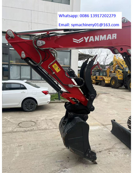 Yanmar Vio 80 - Ερπυστριοφόρος εκσκαφέας: φωτογραφία 3 Yanmar Vio 80 - Ερπυστριοφόρος εκσκαφέας: φωτογραφία 3
