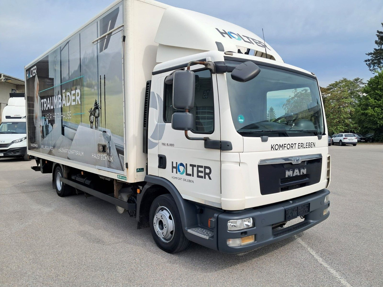 MAN TGL 8.180 Koffer mit LBW | Klima | Diff. | Tempo - Φορτηγό κόφα: φωτογραφία 2 MAN TGL 8.180 Koffer mit LBW | Klima | Diff. | Tempo - Φορτηγό κόφα: φωτογραφία 2