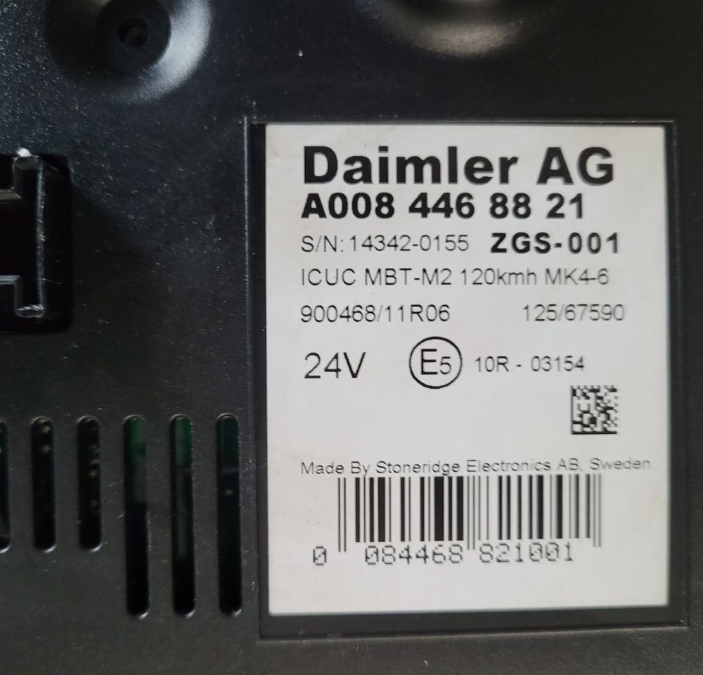 LICZNIK MERCEDES ACTROS MP4 A008 446 88 21 - Ταμπλό αυτοκινήτου για Φορτηγό: φωτογραφία 2 LICZNIK MERCEDES ACTROS MP4 A008 446 88 21 - Ταμπλό αυτοκινήτου για Φορτηγό: φωτογραφία 2