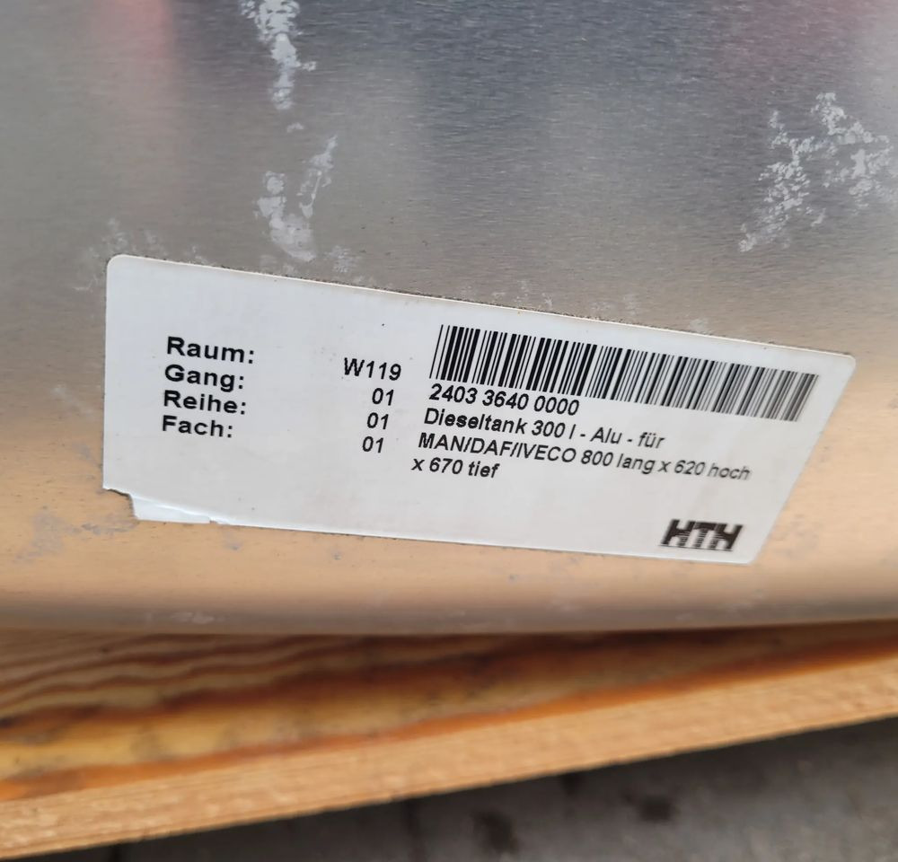 ZBIORNIK PALIWA 300L 80X63X68 CM DAF MAN IVECO SCANIA - Ρεζερβουάρ καυσίμου για Φορτηγό: φωτογραφία 4 ZBIORNIK PALIWA 300L 80X63X68 CM DAF MAN IVECO SCANIA - Ρεζερβουάρ καυσίμου για Φορτηγό: φωτογραφία 4