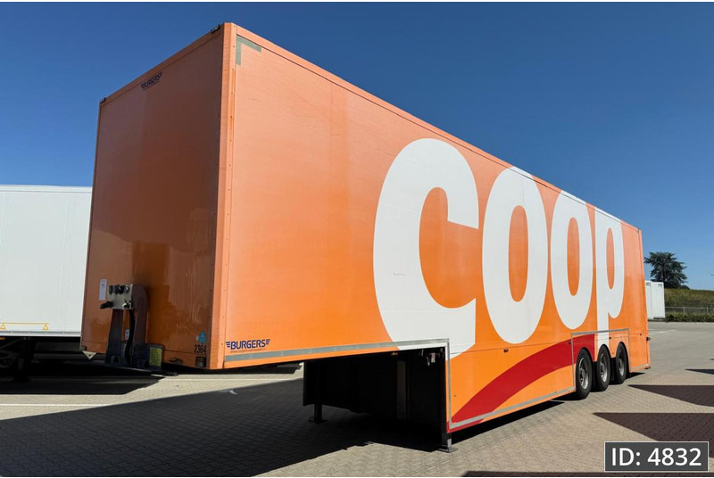 BURGERS Double-Deck / Steering axle / Tail lift - Επικαθήμενο κόφα: φωτογραφία 1 BURGERS Double-Deck / Steering axle / Tail lift - Επικαθήμενο κόφα: φωτογραφία 1