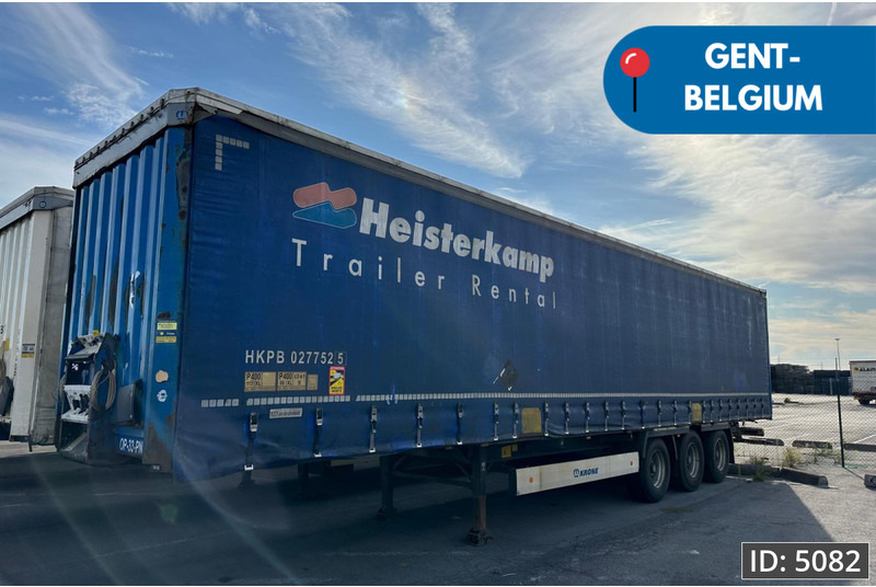 Krone SD / Drum brakes / Huckepack - Επικαθήμενο κουρτίνα: φωτογραφία 1 Krone SD / Drum brakes / Huckepack - Επικαθήμενο κουρτίνα: φωτογραφία 1