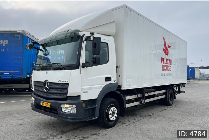 Mercedes-Benz Atego 1218 Day Cab, Euro 5, BDF / Automatic / standklima / DHOLLANDIA 2000KG - Φορτηγό μεταφοράς εμπορευματοκιβωτίων/ Κινητό αμάξωμα: φωτογραφία 1 Mercedes-Benz Atego 1218 Day Cab, Euro 5, BDF / Automatic / standklima / DHOLLANDIA 2000KG - Φορτηγό μεταφοράς εμπορευματοκιβωτίων/ Κινητό αμάξωμα: φωτογραφία 1