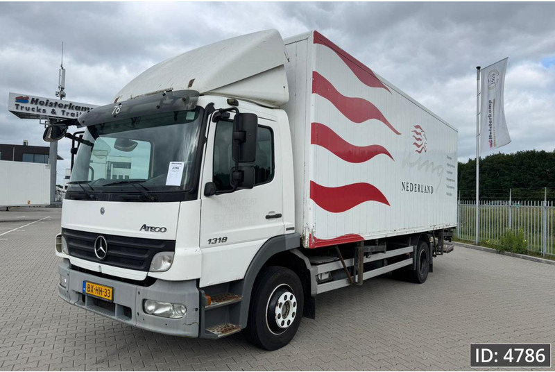 Mercedes-Benz Atego 1318 Day Cab, Euro 5, BDF / EPS automatic / DHOLLANDIA 2000KG - Φορτηγό μεταφοράς εμπορευματοκιβωτίων/ Κινητό αμάξωμα: φωτογραφία 1 Mercedes-Benz Atego 1318 Day Cab, Euro 5, BDF / EPS automatic / DHOLLANDIA 2000KG - Φορτηγό μεταφοράς εμπορευματοκιβωτίων/ Κινητό αμάξωμα: φωτογραφία 1