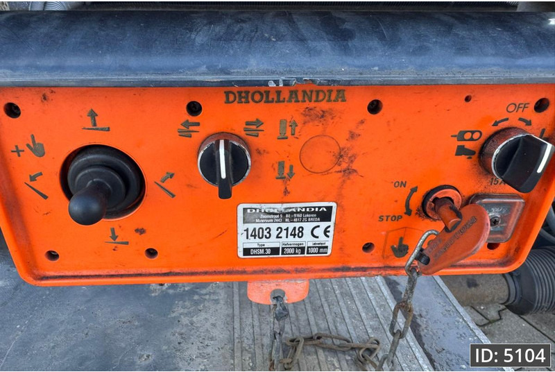 Φορτηγό μεταφοράς εμπορευματοκιβωτίων/ Κινητό αμάξωμα Mercedes-Benz Atego 1318 Day Cab, Euro 6, / BDF / DHOLLANDIA 2000KG: φωτογραφία 6 Φορτηγό μεταφοράς εμπορευματοκιβωτίων/ Κινητό αμάξωμα Mercedes-Benz Atego 1318 Day Cab, Euro 6, / BDF / DHOLLANDIA 2000KG: φωτογραφία 6