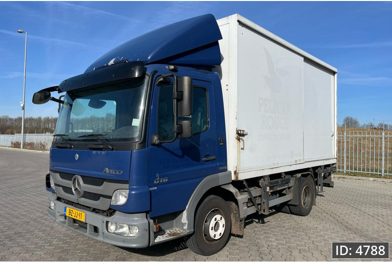 Mercedes-Benz Atego 816 Day Cab, Euro 5, BDF / EPS automatic / standklima / Hydraulic system - Φορτηγό μεταφοράς εμπορευματοκιβωτίων/ Κινητό αμάξωμα: φωτογραφία 1 Mercedes-Benz Atego 816 Day Cab, Euro 5, BDF / EPS automatic / standklima / Hydraulic system - Φορτηγό μεταφοράς εμπορευματοκιβωτίων/ Κινητό αμάξωμα: φωτογραφία 1
