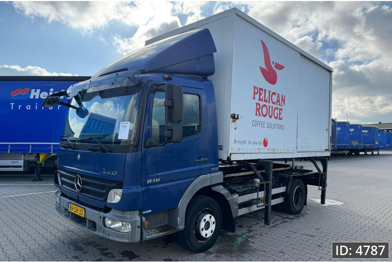 Mercedes-Benz Atego 816 Day Cab, Euro 5, BDF / EPS automatic / standklima / Hydraulic system - Φορτηγό μεταφοράς εμπορευματοκιβωτίων/ Κινητό αμάξωμα: φωτογραφία 2 Mercedes-Benz Atego 816 Day Cab, Euro 5, BDF / EPS automatic / standklima / Hydraulic system - Φορτηγό μεταφοράς εμπορευματοκιβωτίων/ Κινητό αμάξωμα: φωτογραφία 2