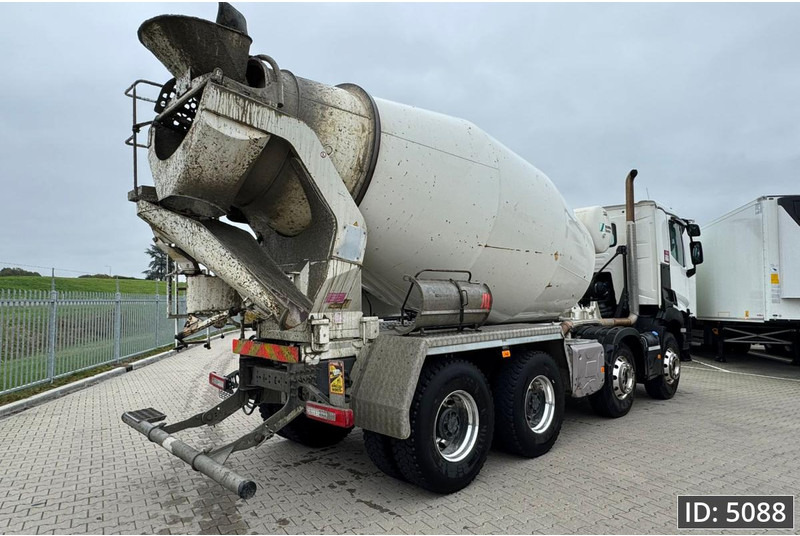 Renault C480 Day Cab, Euro 6, 8x4 / Full steel / 9m3 / TOP!! - Μπετονιέρα φορτηγό: φωτογραφία 3 Renault C480 Day Cab, Euro 6, 8x4 / Full steel / 9m3 / TOP!! - Μπετονιέρα φορτηγό: φωτογραφία 3