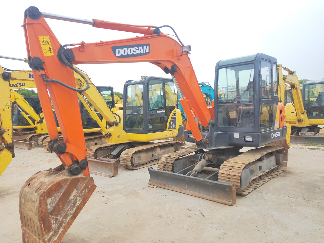 Doosan Crawler Excavator DH55 Good Condition Click for Discount - Ερπυστριοφόρος εκσκαφέας: φωτογραφία 2 Doosan Crawler Excavator DH55 Good Condition Click for Discount - Ερπυστριοφόρος εκσκαφέας: φωτογραφία 2