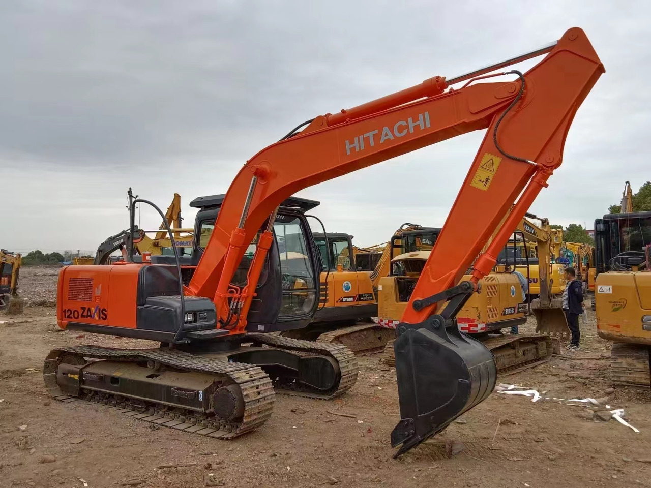HITACHI Wheel Excavator ZX120 Click Here for Discount - Τροχοφόρος εκσκαφέας: φωτογραφία 2 HITACHI Wheel Excavator ZX120 Click Here for Discount - Τροχοφόρος εκσκαφέας: φωτογραφία 2